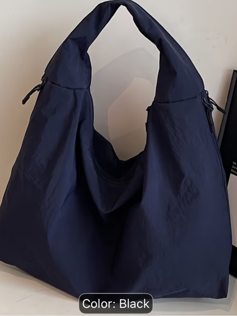 Large Minimalist Shoulder Bag